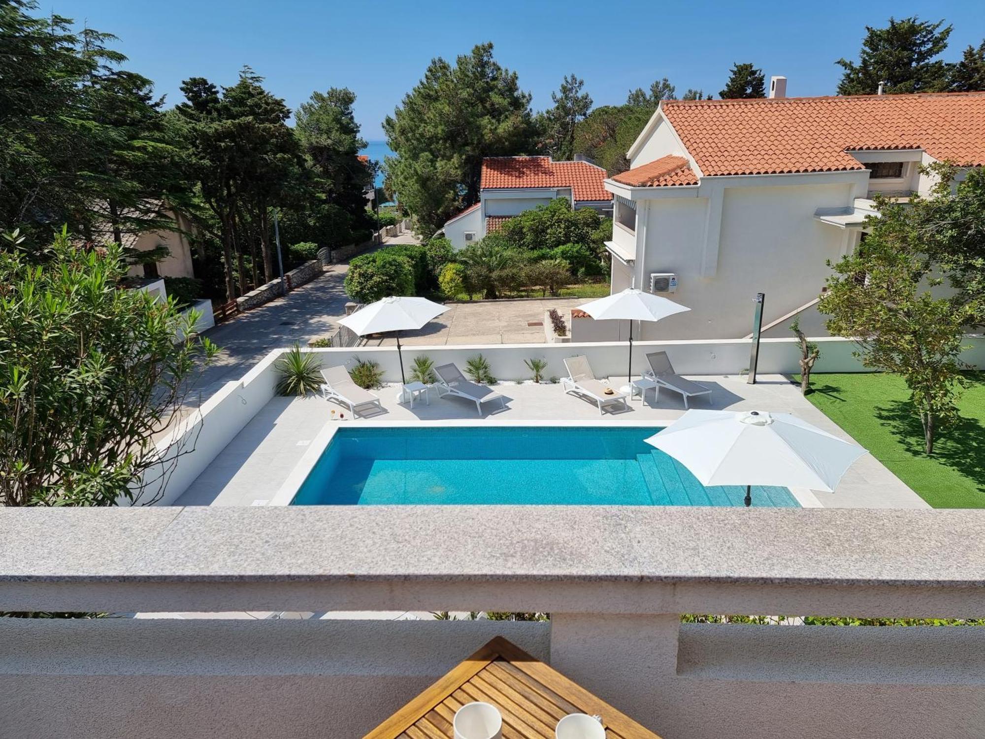 Villa Flamingo Deluxe Novalja Rom bilde